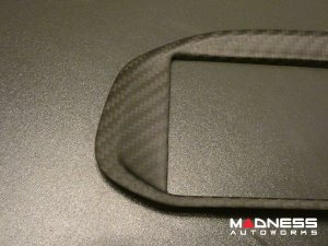 Alfa Romeo 4C Carbon Fiber Radio Cover Frame - Matte Alfa Romeo 4C Carbon Fiber Radio Cover Frame - Matte